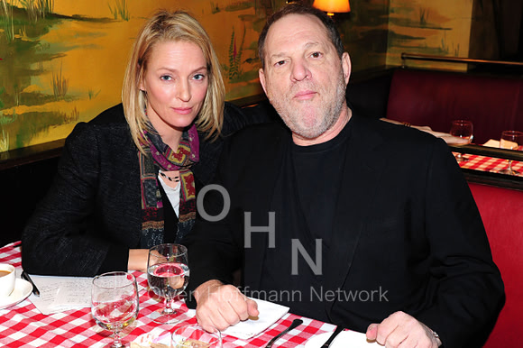 Uma Thurman, Harvey Weinstein