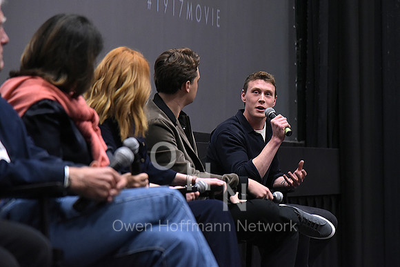 1917 Panel at New York Comic Con for Universal Pictures and Amblin Partnersâ€™ 1917, the new epic from OscarÂ®-winning filmmaker Sam Mendes