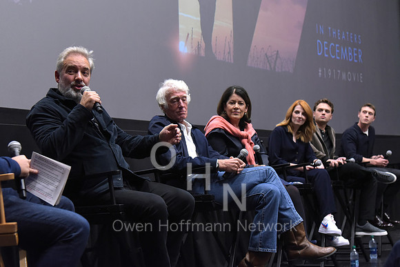 1917 Panel at New York Comic Con for Universal Pictures and Amblin Partnersâ€™ 1917, the new epic from OscarÂ®-winning filmmaker Sam Mendes