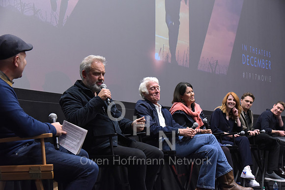 1917 Panel at New York Comic Con for Universal Pictures and Amblin Partnersâ€™ 1917, the new epic from OscarÂ®-winning filmmaker Sam Mendes