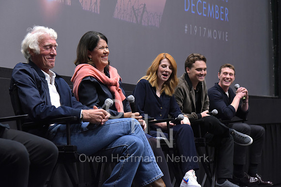 1917 Panel at New York Comic Con for Universal Pictures and Amblin Partnersâ€™ 1917, the new epic from OscarÂ®-winning filmmaker Sam Mendes