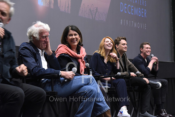 1917 Panel at New York Comic Con for Universal Pictures and Amblin Partnersâ€™ 1917, the new epic from OscarÂ®-winning filmmaker Sam Mendes