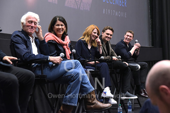 1917 Panel at New York Comic Con for Universal Pictures and Amblin Partnersâ€™ 1917, the new epic from OscarÂ®-winning filmmaker Sam Mendes