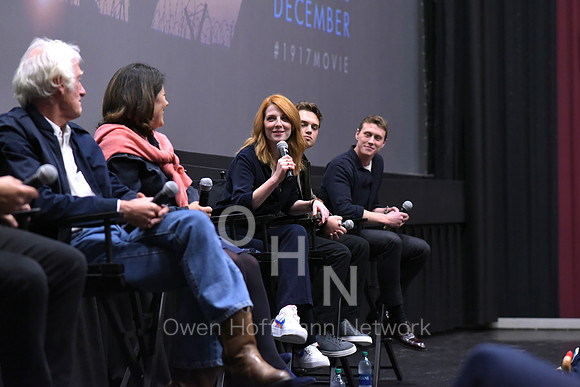 1917 Panel at New York Comic Con for Universal Pictures and Amblin Partnersâ€™ 1917, the new epic from OscarÂ®-winning filmmaker Sam Mendes