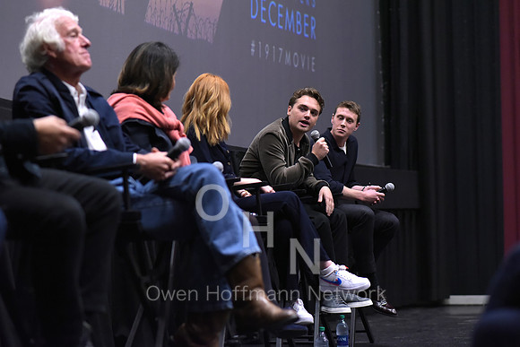 1917 Panel at New York Comic Con for Universal Pictures and Amblin Partners’ 1917, the new epic from Oscar®-winning filmmaker Sam Mendes