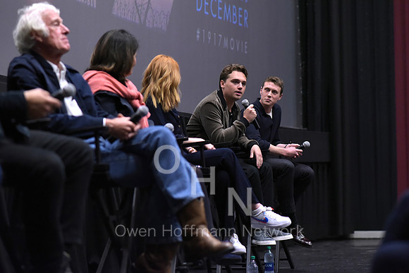 1917 Panel at New York Comic Con for Universal Pictures and Amblin Partnersâ€™ 1917, the new epic from OscarÂ®-winning filmmaker Sam Mendes