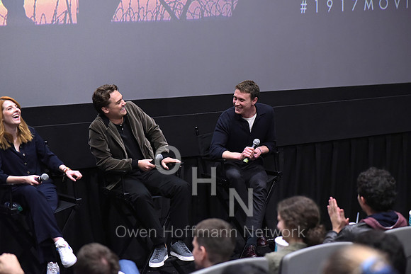 1917 Panel at New York Comic Con for Universal Pictures and Amblin Partnersâ€™ 1917, the new epic from OscarÂ®-winning filmmaker Sam Mendes
