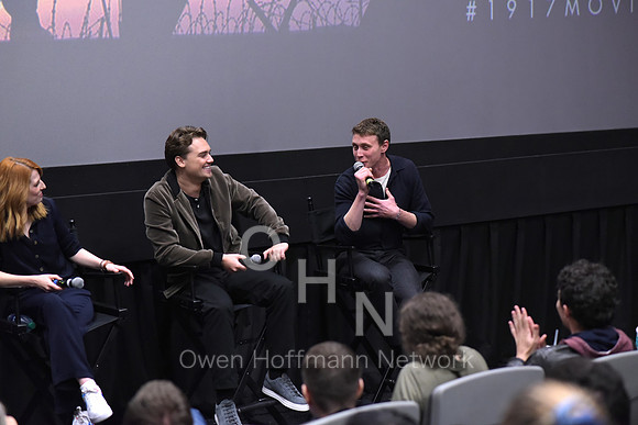 1917 Panel at New York Comic Con for Universal Pictures and Amblin Partnersâ€™ 1917, the new epic from OscarÂ®-winning filmmaker Sam Mendes