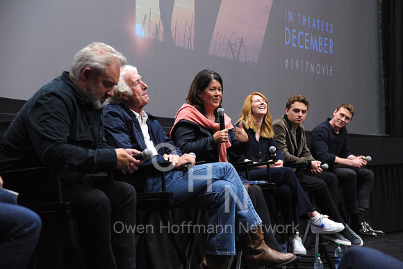 1917 Panel at New York Comic Con for Universal Pictures and Amblin Partnersâ€™ 1917, the new epic from OscarÂ®-winning filmmaker Sam Mendes