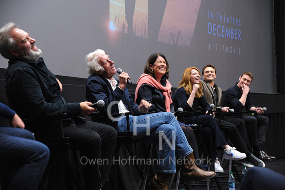 1917 Panel at New York Comic Con for Universal Pictures and Amblin Partnersâ€™ 1917, the new epic from OscarÂ®-winning filmmaker Sam Mendes