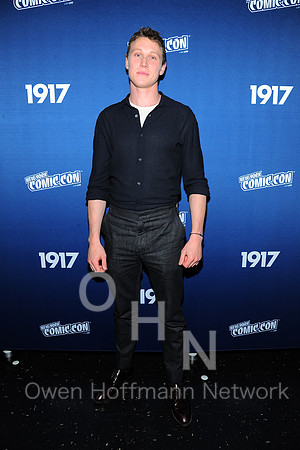 1917 Press Line at New York Comic Con for Universal Pictures and Amblin Partners’ 1917, the new epic from Oscar®-winning filmmaker Sam Mendes
