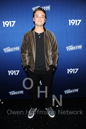 1917 Press Line at New York Comic Con for Universal Pictures and Amblin PartnersÕ 1917, the new epic from Oscar¨-winning filmmaker Sam Mendes