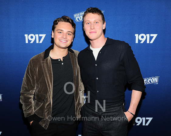 1917 Press Line at New York Comic Con for Universal Pictures and Amblin PartnersÕ 1917, the new epic from Oscar¨-winning filmmaker Sam Mendes