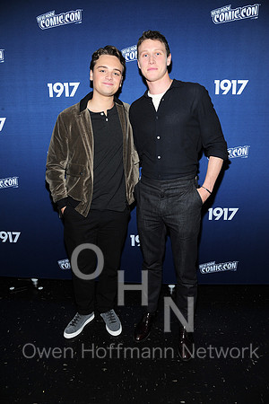 1917 Press Line at New York Comic Con for Universal Pictures and Amblin PartnersÕ 1917, the new epic from Oscar¨-winning filmmaker Sam Mendes