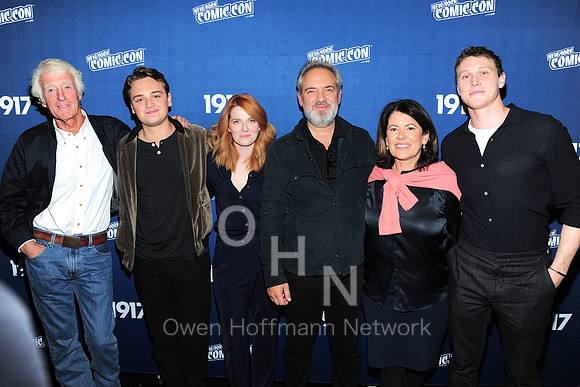 1917 Press Line at New York Comic Con for Universal Pictures and Amblin PartnersÕ 1917, the new epic from Oscar¨-winning filmmaker Sam Mendes