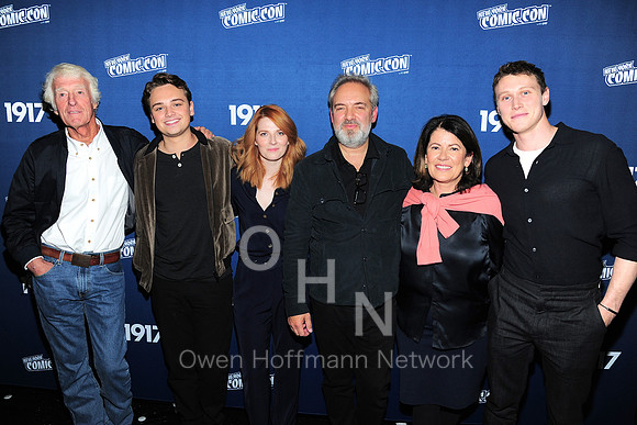 1917 Press Line at New York Comic Con for Universal Pictures and Amblin PartnersÕ 1917, the new epic from Oscar¨-winning filmmaker Sam Mendes
