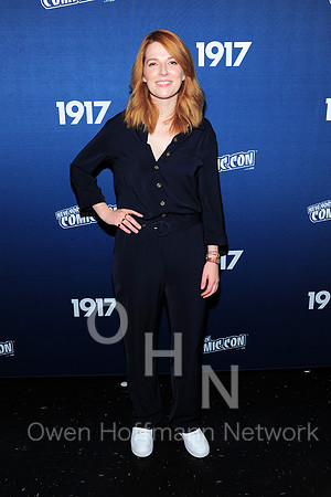 1917 Press Line at New York Comic Con for Universal Pictures and Amblin PartnersÕ 1917, the new epic from Oscar¨-winning filmmaker Sam Mendes